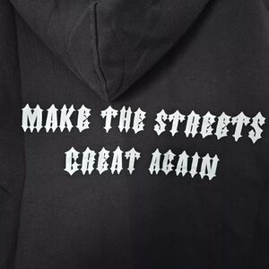 Street Starz Black Pullover Hoodie - Size Large, #04